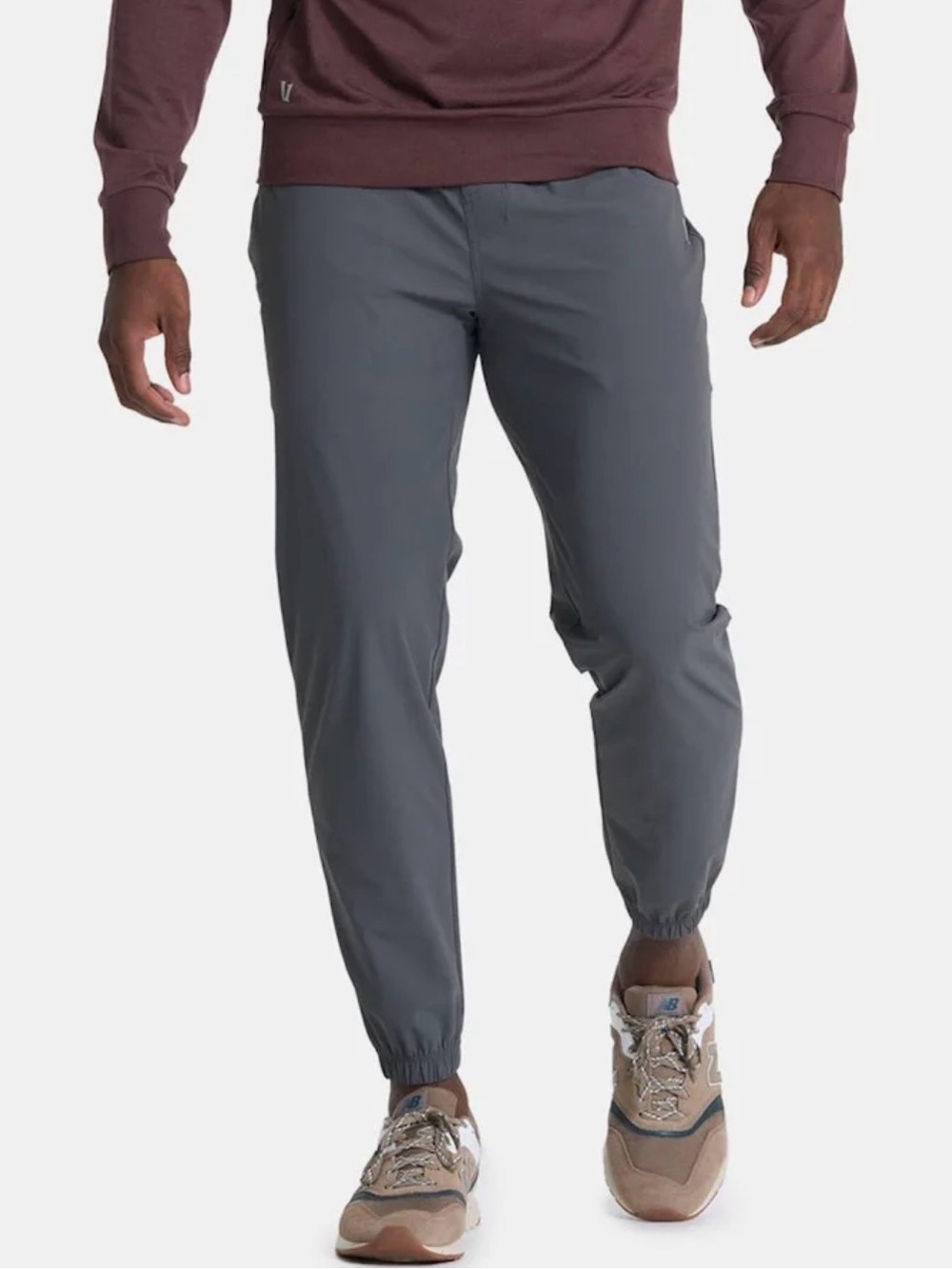Vuori Men’s Fleet Travel Jogger Pant Charcoal L